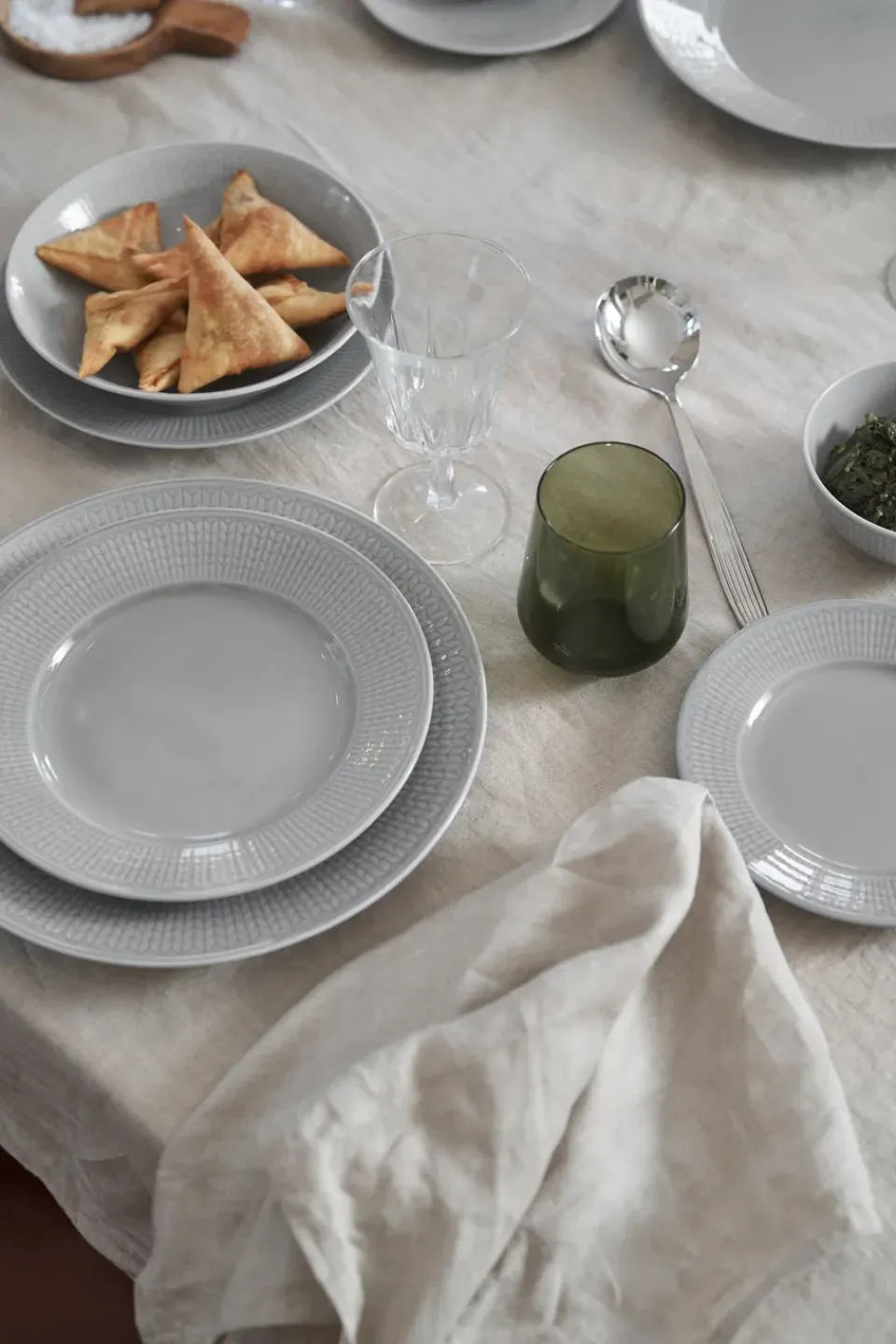 Discount Rörstrand Swedish Grace plate Ø27 cm, Mist Grey