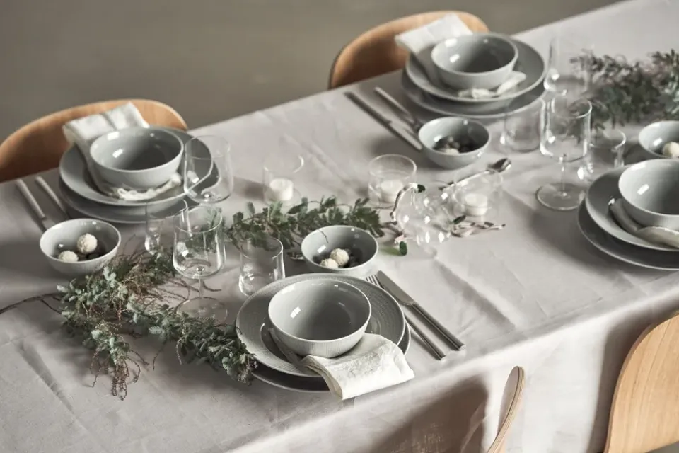 Discount Rörstrand Swedish Grace plate Ø27 cm, Mist Grey
