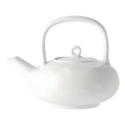Teapots^Rörstrand Swedish Grace teapot, snow White