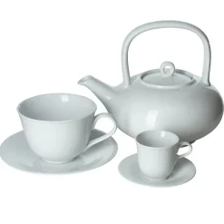Teapots^Rörstrand Swedish Grace teapot, snow White