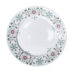 Discount Rörstrand Swedish Grace Winter plate 27 cm, white BlueRedWhite