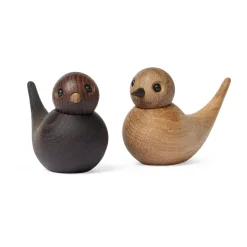 Sale Spring Copenhagen Sweeties swallow decoration 5.4 cm 2 parts, Oak Brown