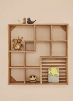 Sale Spring Copenhagen Sweeties swallow decoration 5.4 cm 2 parts, Oak Brown