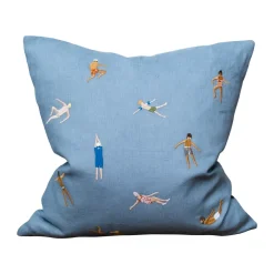 Sale Fine Little Day Swimmers pillowcase 45x45 cm, Blue
