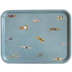 Outlet Fine Little Day Swimmers tray 33x43 cm, Blue
