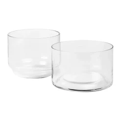 New Broste Copenhagen Sylvia bowl Ø13x10 cm, Clear Transparent