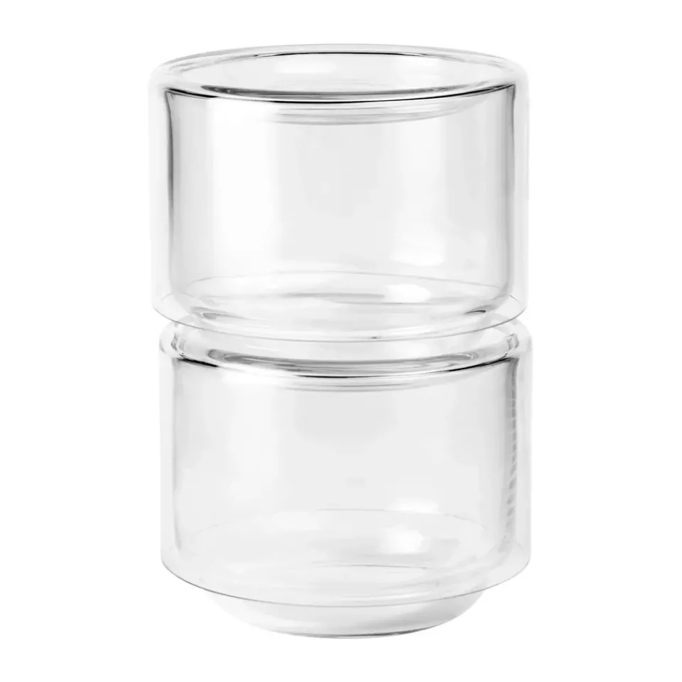 New Broste Copenhagen Sylvia bowl Ø13x10 cm, Clear Transparent