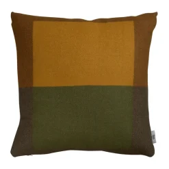 Cushions^Røros Tweed Syndin cushion 50x50 cm, Moorland GreenBrown