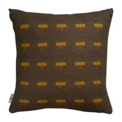 Cushions^Røros Tweed Syndin cushion 50x50 cm, Moorland GreenBrown