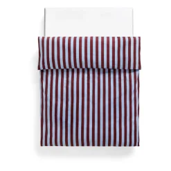 Best HAY Été duvet cover 220x220 cm, Bordeaux-Sky Blue