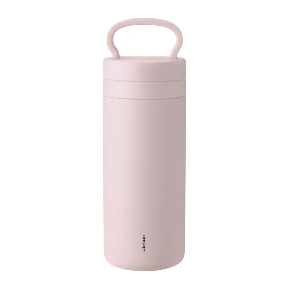 Thermal Flasks & Travel Mugs^Stelton Tabi thermos mug 0.4 L, Dusty Rose Pink