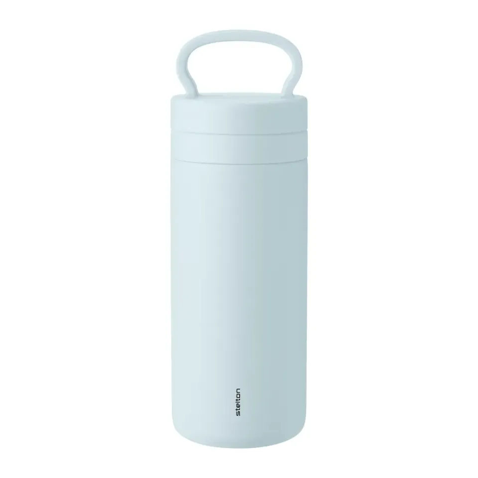 Thermal Flasks & Travel Mugs^Stelton Tabi thermos mug 0.4 L, Soft ice Blue