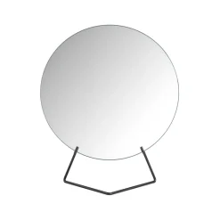 Outlet MOEBE Table mirror Ø20 cm, Black