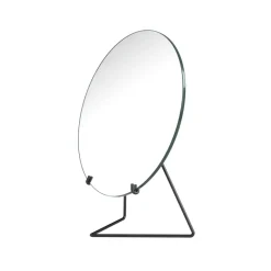 Outlet MOEBE Table mirror Ø20 cm, Black