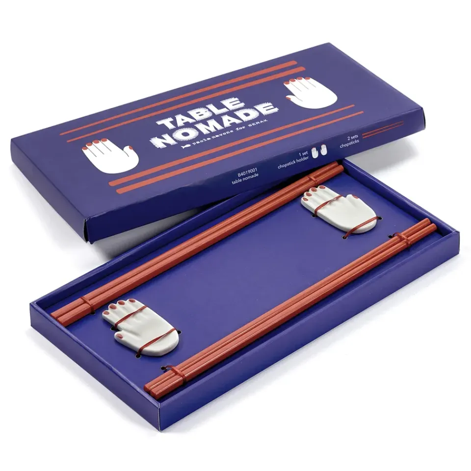 Chopsticks^Serax Table Nomade chop sticks with holder 6 pieces, Red