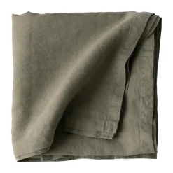 Tablecloths^Tell Me More Tablecloth linen 175x175 cm, Olive Green
