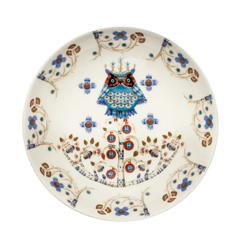 Deep Plates^Iittala Taika deep plate 20 cm, white pattern MultiWhite