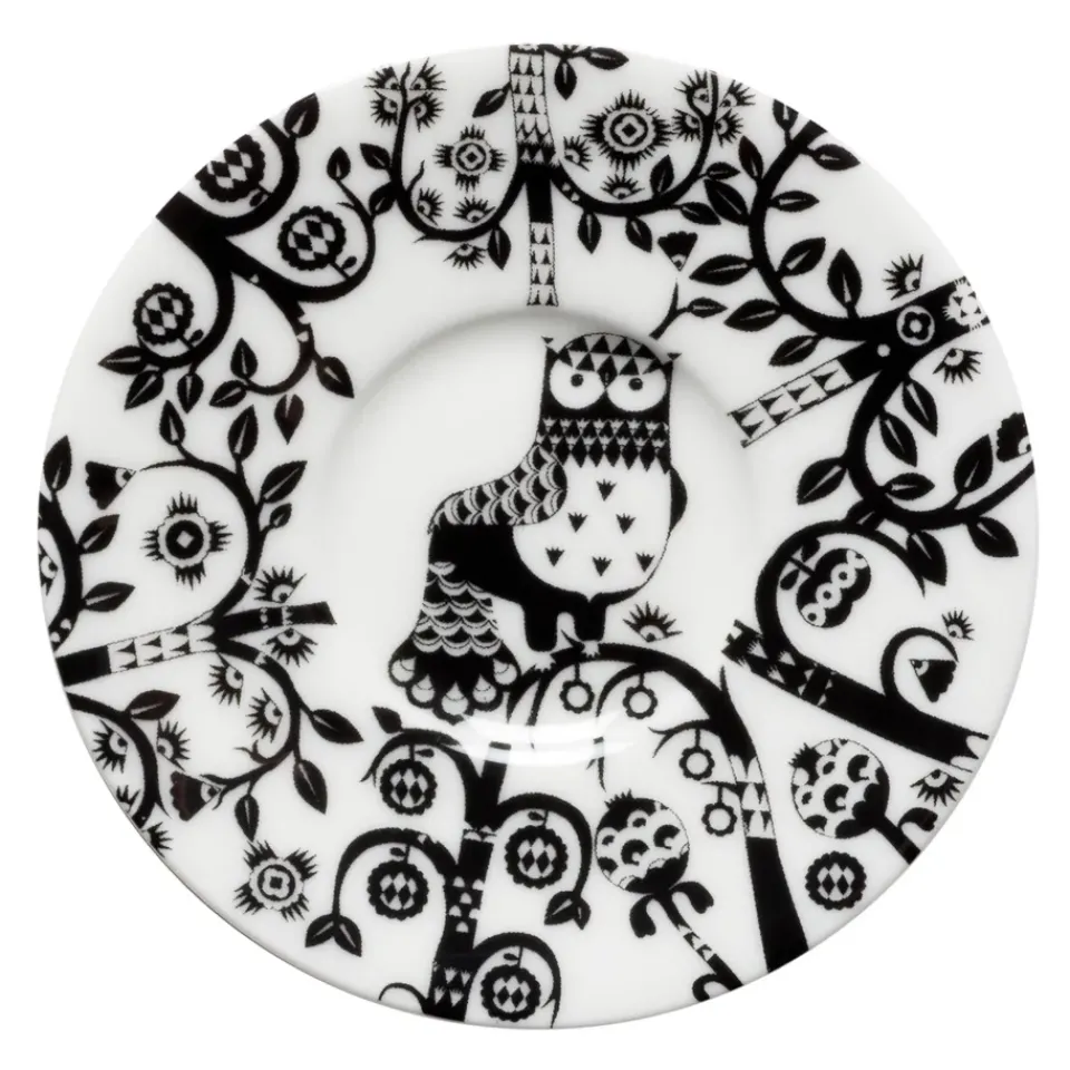 Tea & Coffee Saucers^Iittala Taika espresso saucer, Black