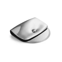 New Alessi Taio pizza cutter, Stainless steel Silver-coloured