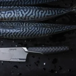 New Fiskars Taiten chef's knife, 16 cm Silver-colouredBlack