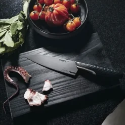 New Fiskars Taiten chef's knife, 16 cm Silver-colouredBlack