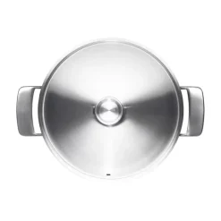 Oven Dishes^Fiskars Taiten oven pan with lid, 28 cm Black