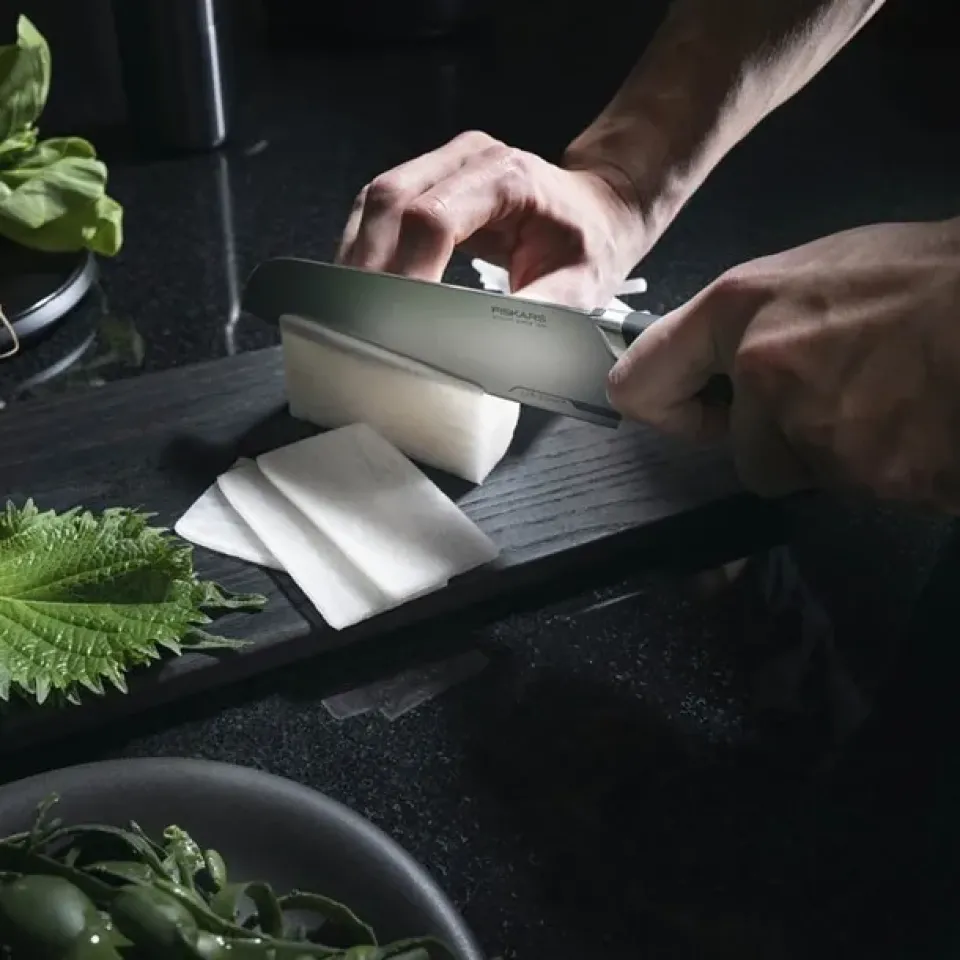 Santoku Knives^Fiskars Taiten santoku knife, 16 cm Silver-colouredBlack