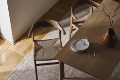 Hot Gärsnäs Tak table 140x70 cm, Oak-natural Beige