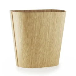 Waste Paper Baskets & Bins^Normann Copenhagen Tales of Wood paper bin, oak Brown