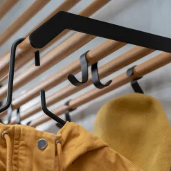 Hat Rack & Hat Shelves|Hat Rack & Hat Shelves^Essem Design Tamburin hat rack 100 cm, oak- Black