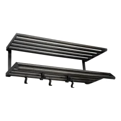 Online Essem Design Tamburin hat shelf 60 cm, oiled oak- Black