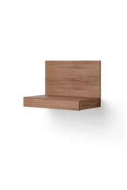Desks^New Works Tana wall-mounted desk 84.8x47.3 cm, Walnut Brown
