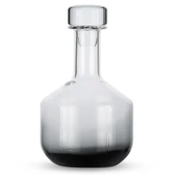 Tom Dixon Tank whiskey carafe 1 L, black Transparent