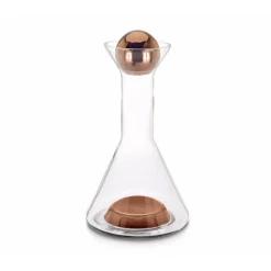 Wine Carafes & Decanters^Tom Dixon Tank wine carafe 1 L, Copper Transparent