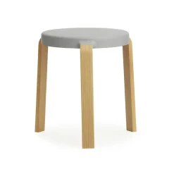 Sale Normann Copenhagen Tap stool, grey-oak BrownGrey