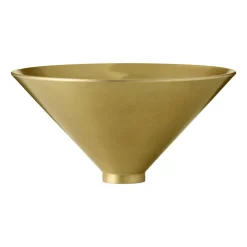Decorative Bowls^Audo Copenhagen Taper bowl Ø26 cm, Brass Gold-coloured