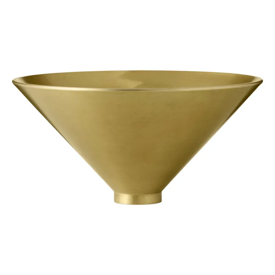 Decorative Bowls^Audo Copenhagen Taper bowl Ø26 cm, Brass Gold-coloured