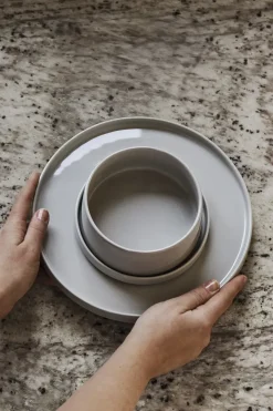 Table Settings & Starter Sets^Scandi Living Taper plate 14 cm, Light Grey