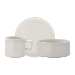 Table Settings & Starter Sets^Scandi Living Taper plate 14 cm, White