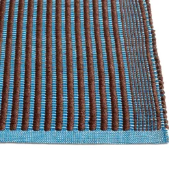 Outlet HAY Tapis rug 80x200 cm, Chestnut-blue BlueBrown