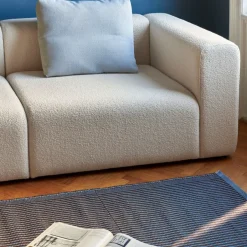 Online HAY Tapis rug 140x200 cm, Chestnut-blue BlueBrown
