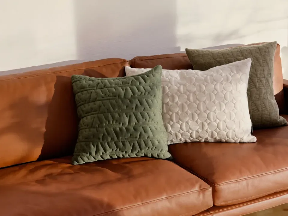 Cushions^Fritz Hansen Tassel cushion 45x45 cm, Pale Green