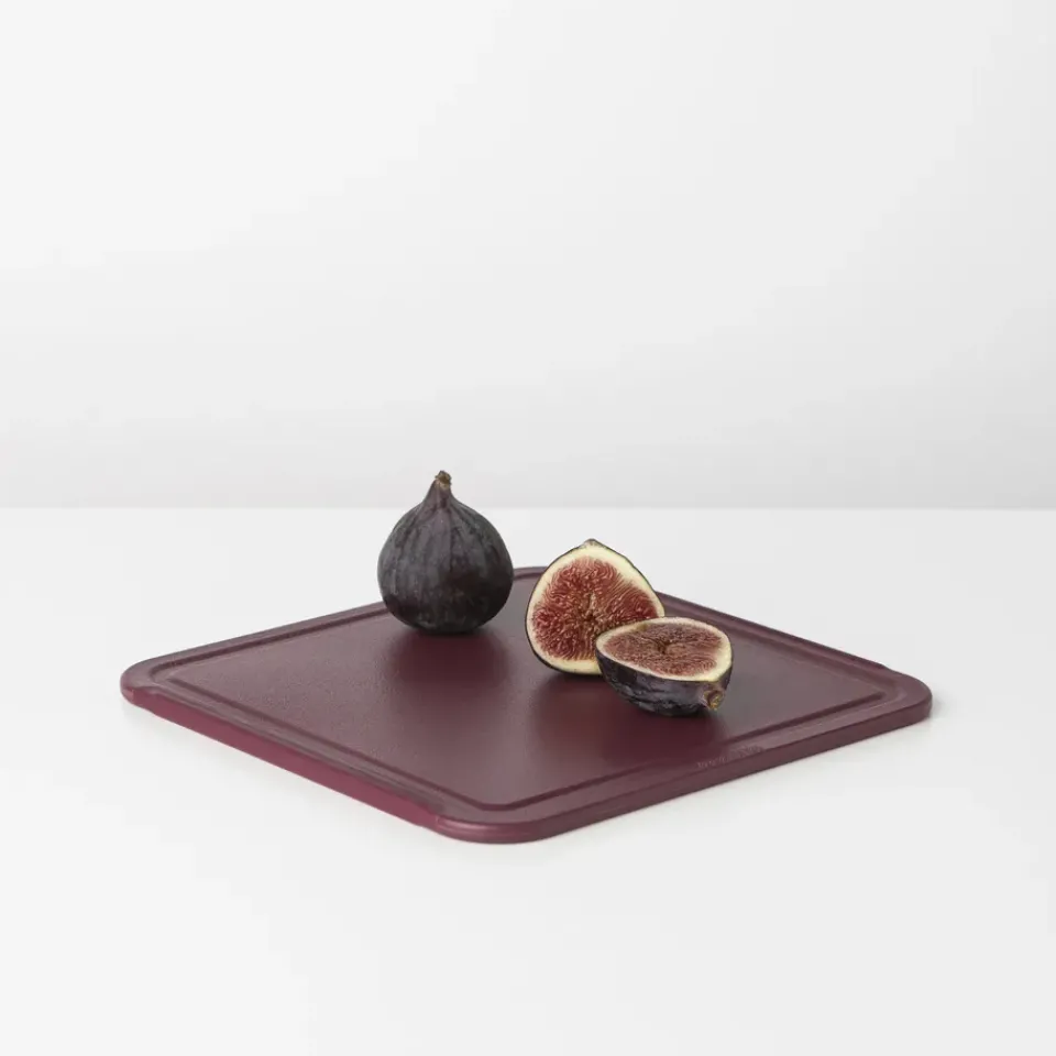 Chopping Boards^Brabantia TASTY+ cutting board medium 25x25 cm, Aubergine Red