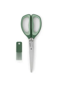 Scissors^Brabantia Tasty herb scissors with cleaning comb, Green