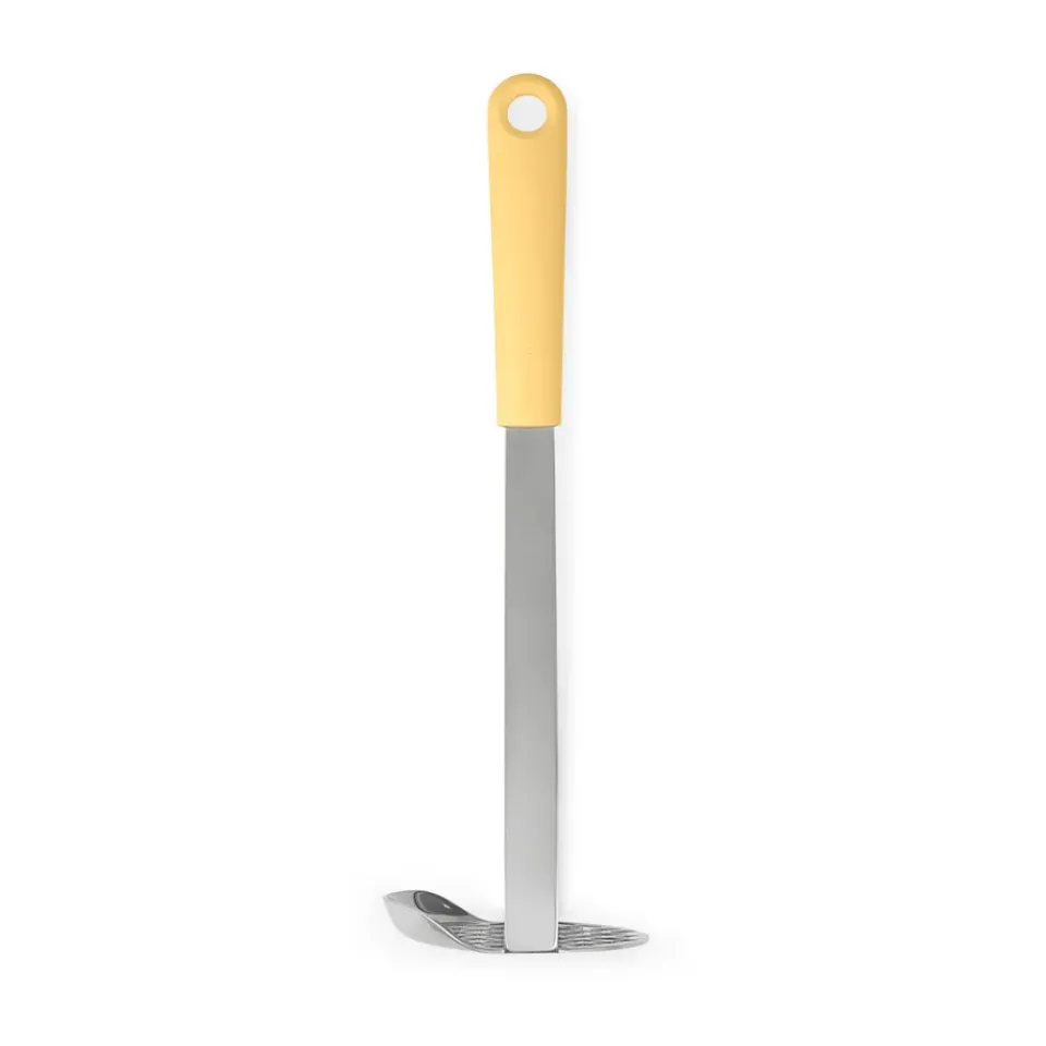Hot Brabantia TASTY+ potato masher and ladle 2 pieces, Vanilla Yellow