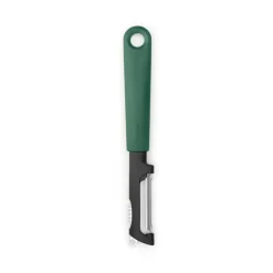 Peelers^Brabantia TASTY+ Swivel Food Peeler+Zester, Fir Green