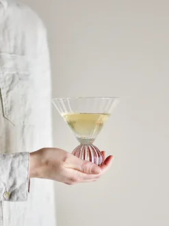Sale Bloomingville Taurin cocktail glass 30 cl, Clear Transparent