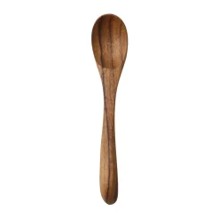 Table Cutlery^Tell Me More Teak salt spoon, Brown