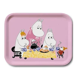 Clearance Opto Design Teaparty Moomin tray, Pink