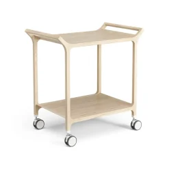 Sale Swedese Teatime serving trolley, Ash laquered Beige
